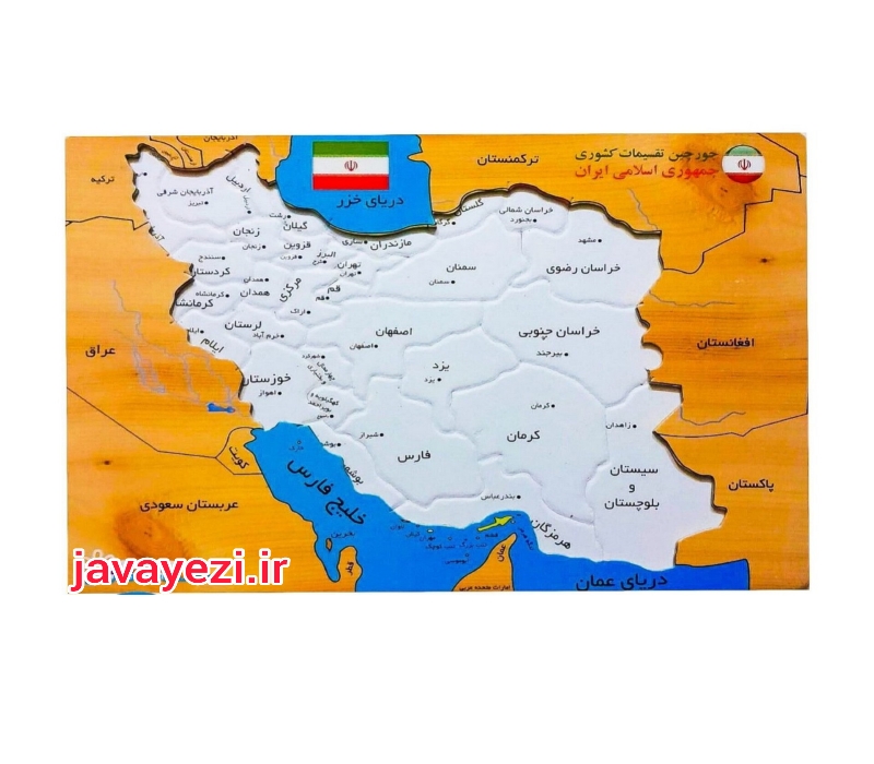 جورچین نقشه ایران