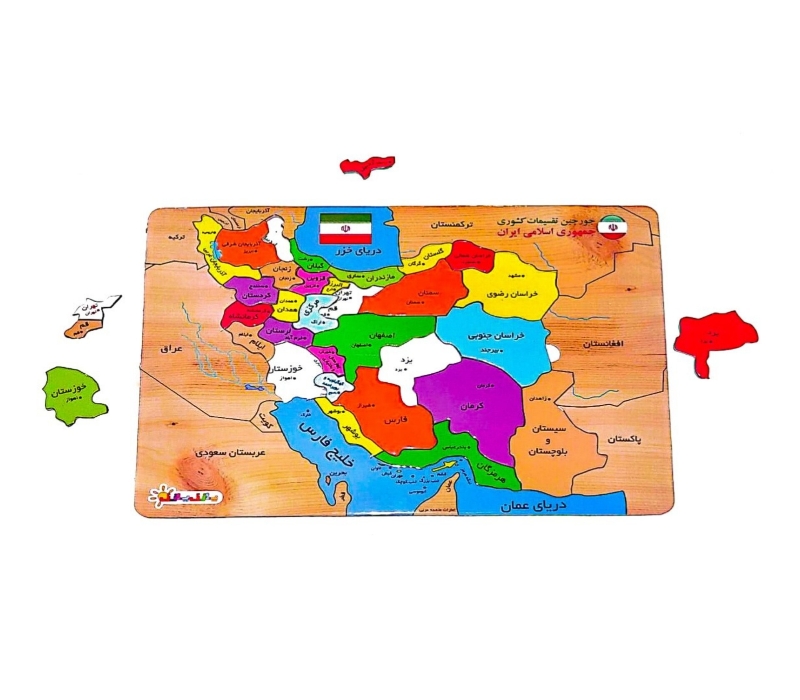 جورچین نقشه ایران